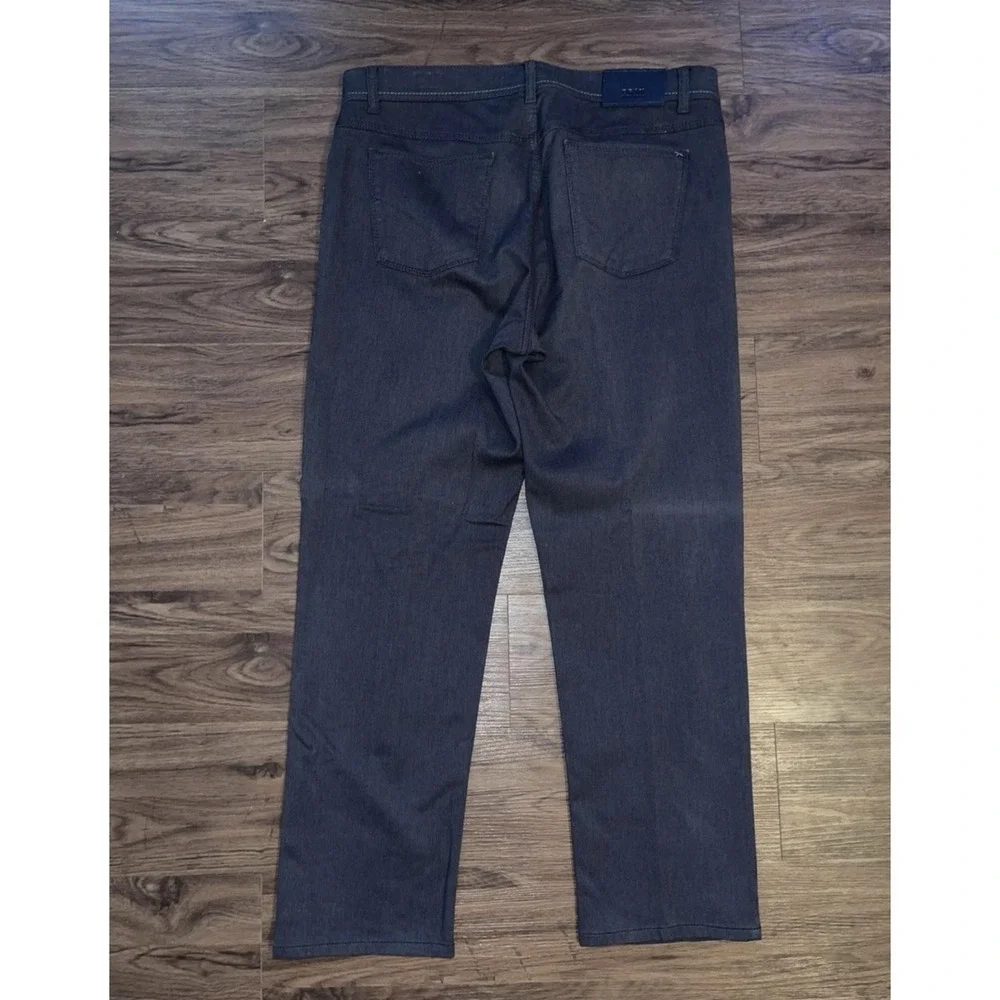 Brax Jeans Mens 36x34 Blue Cooper Fancy Regular Fit Straight Leg Pants
